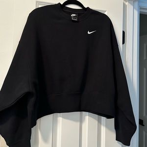 Nike cropped sweatshirt